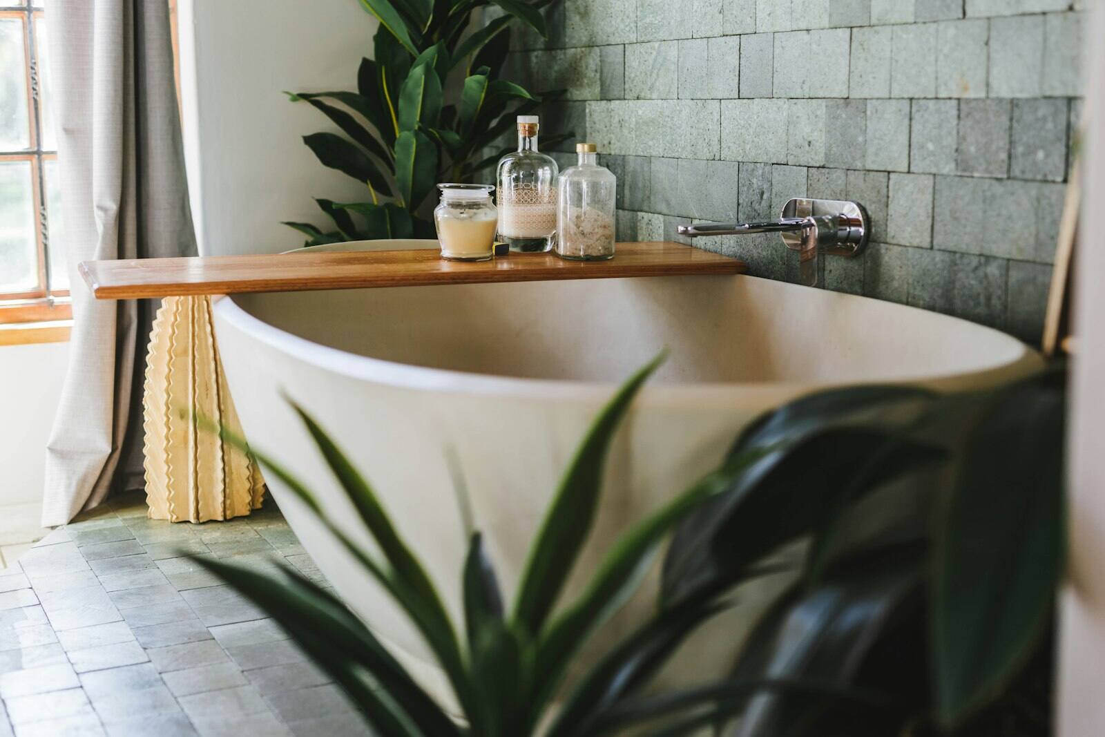 The bathroom